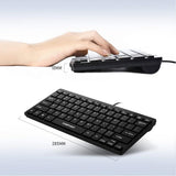 Compoint CP-K7070 Compact USB Multimedia Travel Keyboard