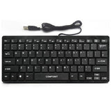 Compoint CP-K7070 Compact USB Multimedia Travel Keyboard