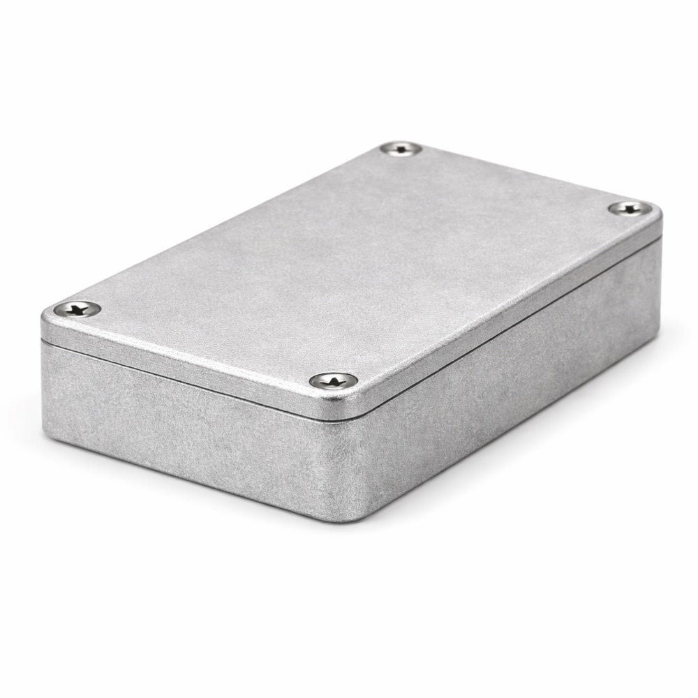 Die-Cast Aluminium Electronics Project Enclosure Box Case – Silver – Multiple Sizes