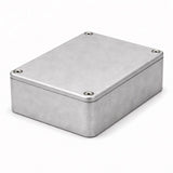 Die-Cast Aluminium Electronics Project Enclosure Box Case – Silver – Multiple Sizes