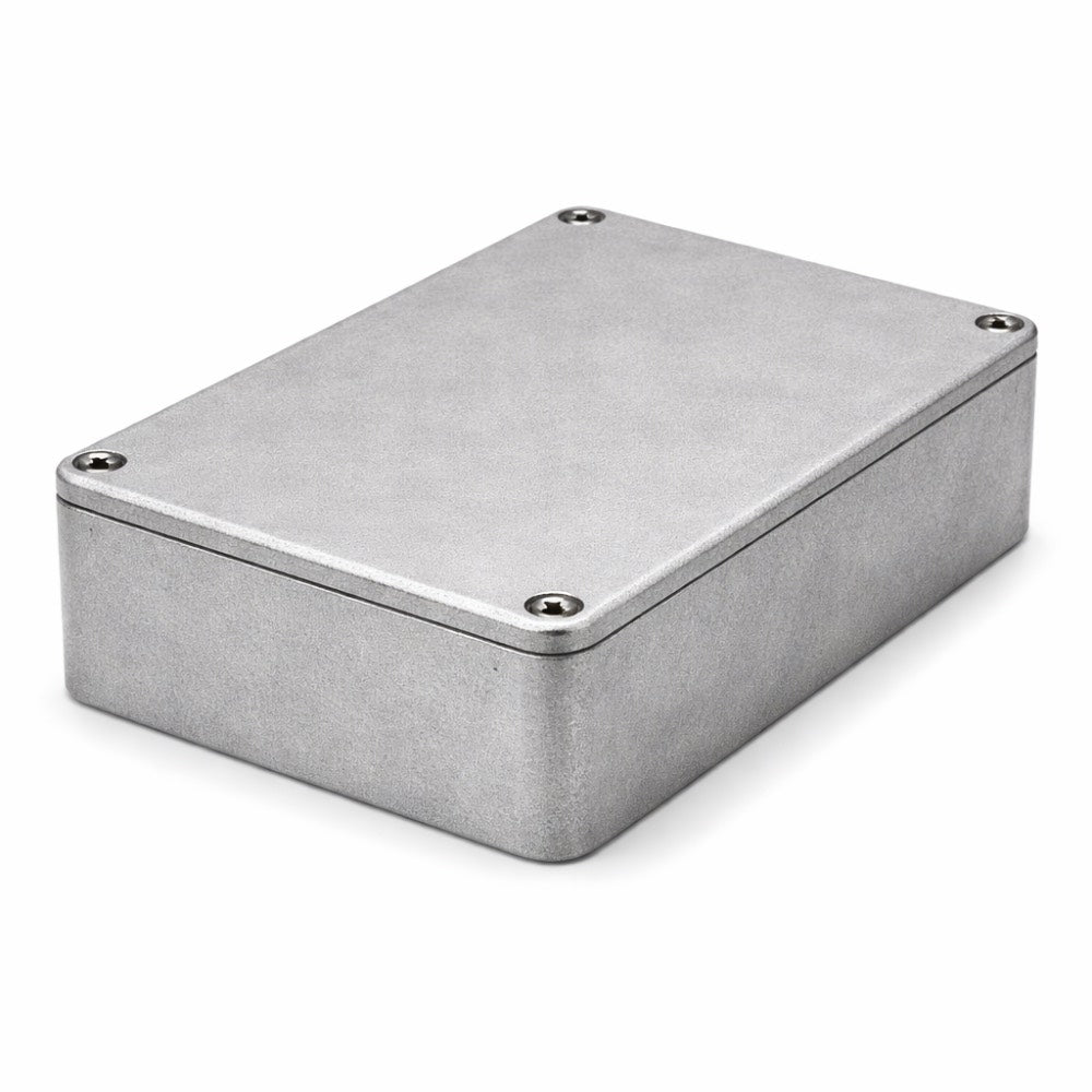 Die-Cast Aluminium Electronics Project Enclosure Box Case – Silver – Multiple Sizes
