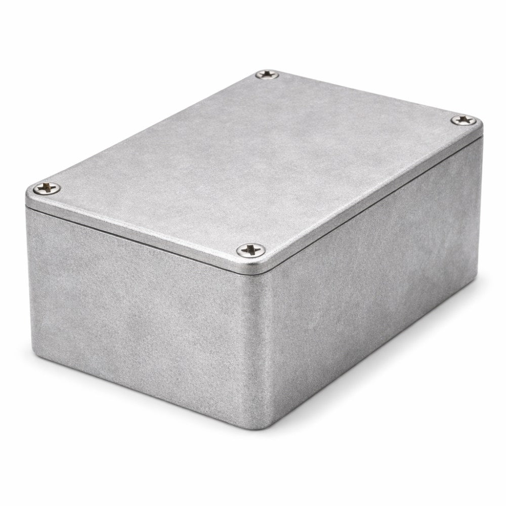 Die-Cast Aluminium Electronics Project Enclosure Box Case – Silver – Multiple Sizes