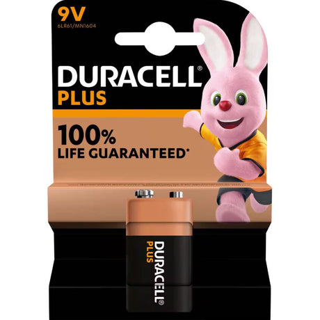 Duracell Plus 9V Batteries Multi-Packs