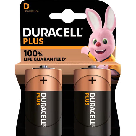 Duracell Plus D Batteries Multi-Packs