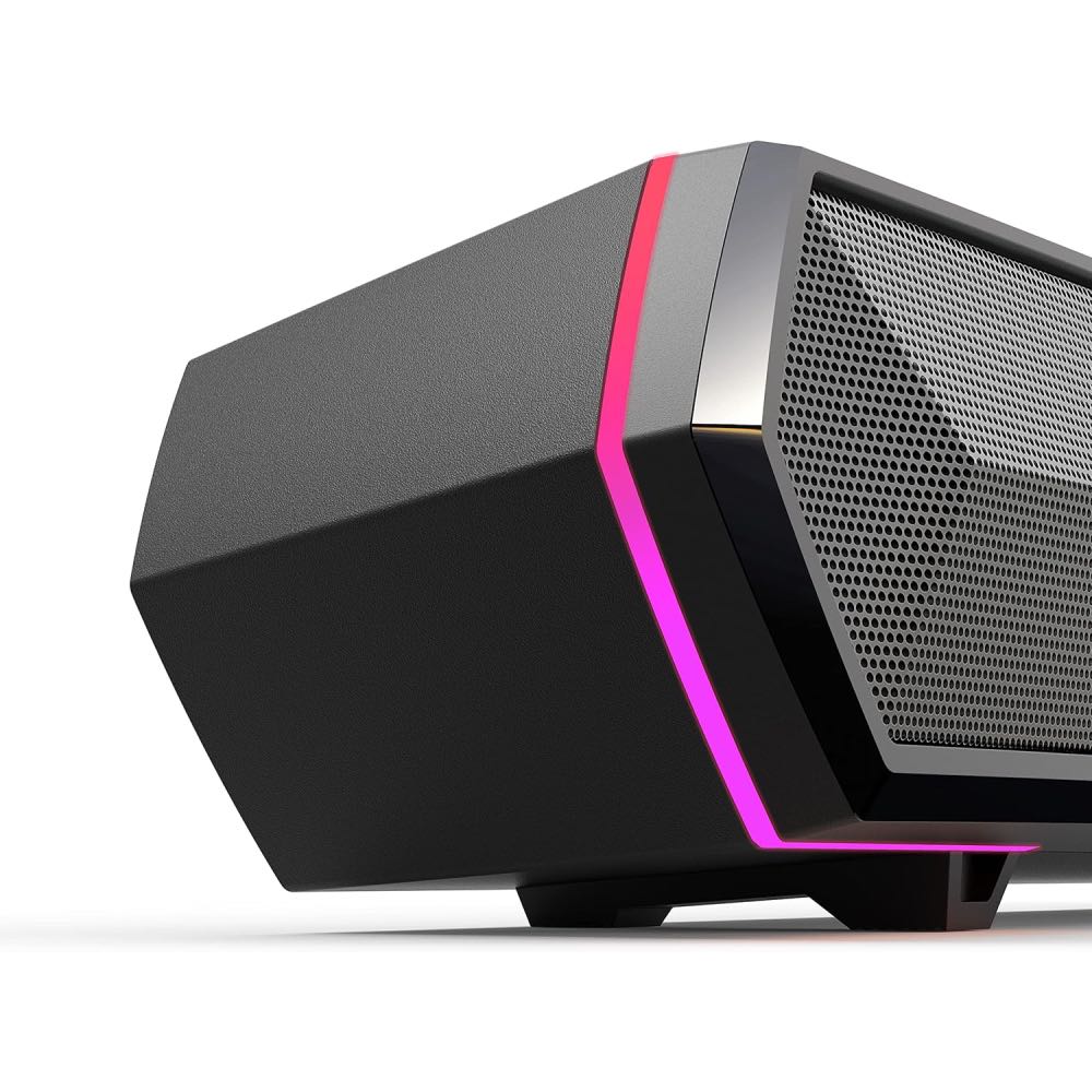 EDIFIER MG300 USB Powered Bluetooth Desktop Gaming Soundbar with RGB Lighting