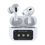 Ear Shots Pro LED True Wireless Earphones with Touch Screen Case & ANC