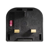 Euro to UK Power Supply Adapter Plug – 3A Fused Converter