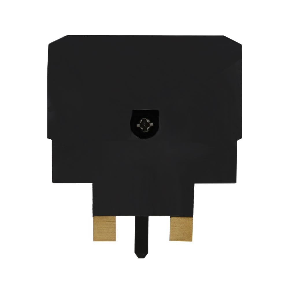 Euro to UK Power Supply Adapter Plug – 3A Fused Converter