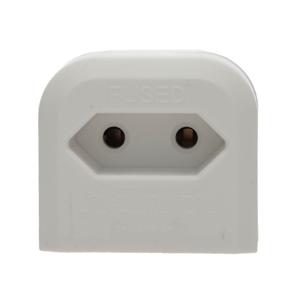 Euro to UK Power Supply Adapter Plug – 3A Fused Converter