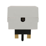 Euro to UK Power Supply Adapter Plug – 3A Fused Converter