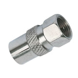 F-Type Screw-On Coaxial Plug – RG59 or RG6 Cable