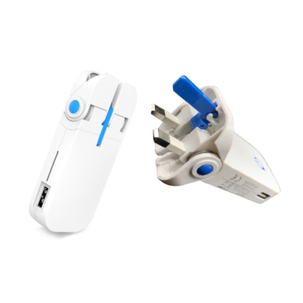 Folding USB Travel Mains Charger