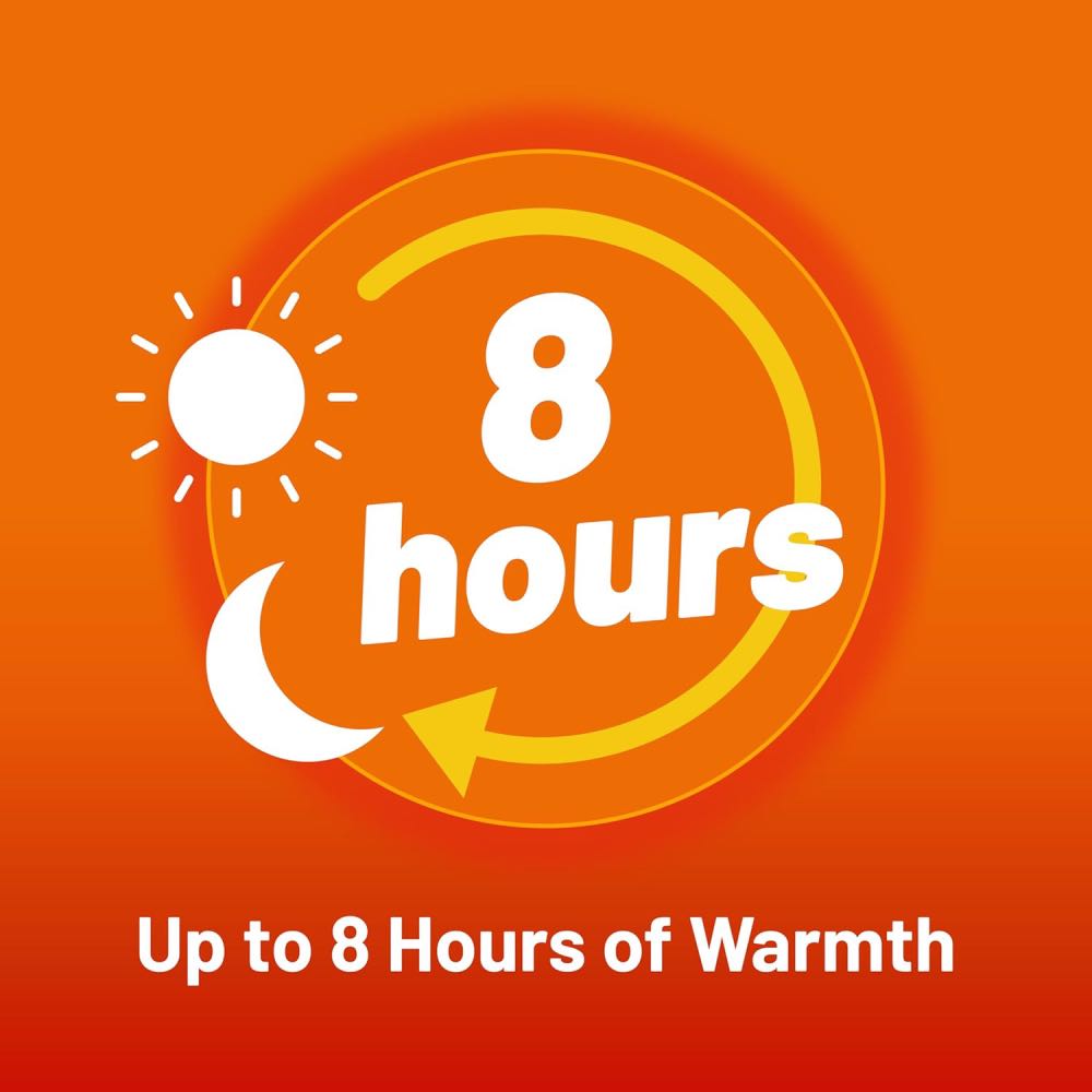 8 Hours of Heat with HOTHANDS Hand Warmers