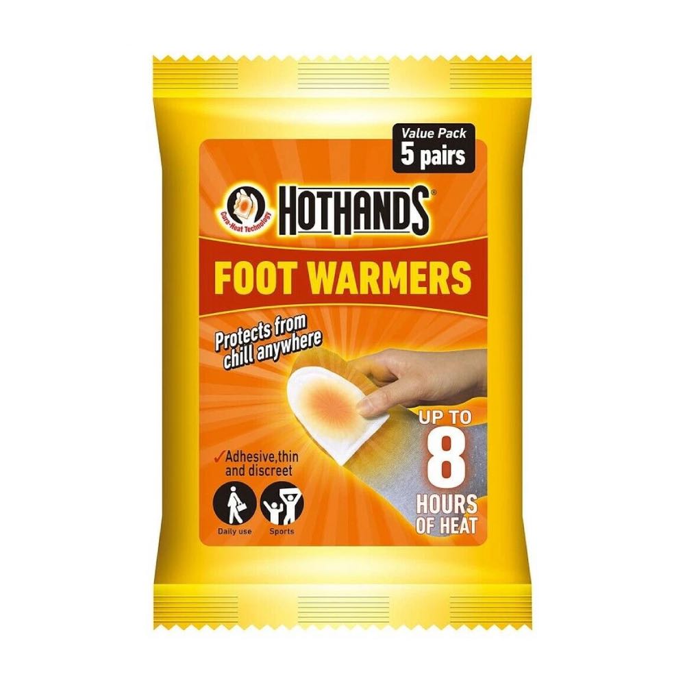 Foot Warmers – HotHands Air-Activated Heat Packs – Retail Packs