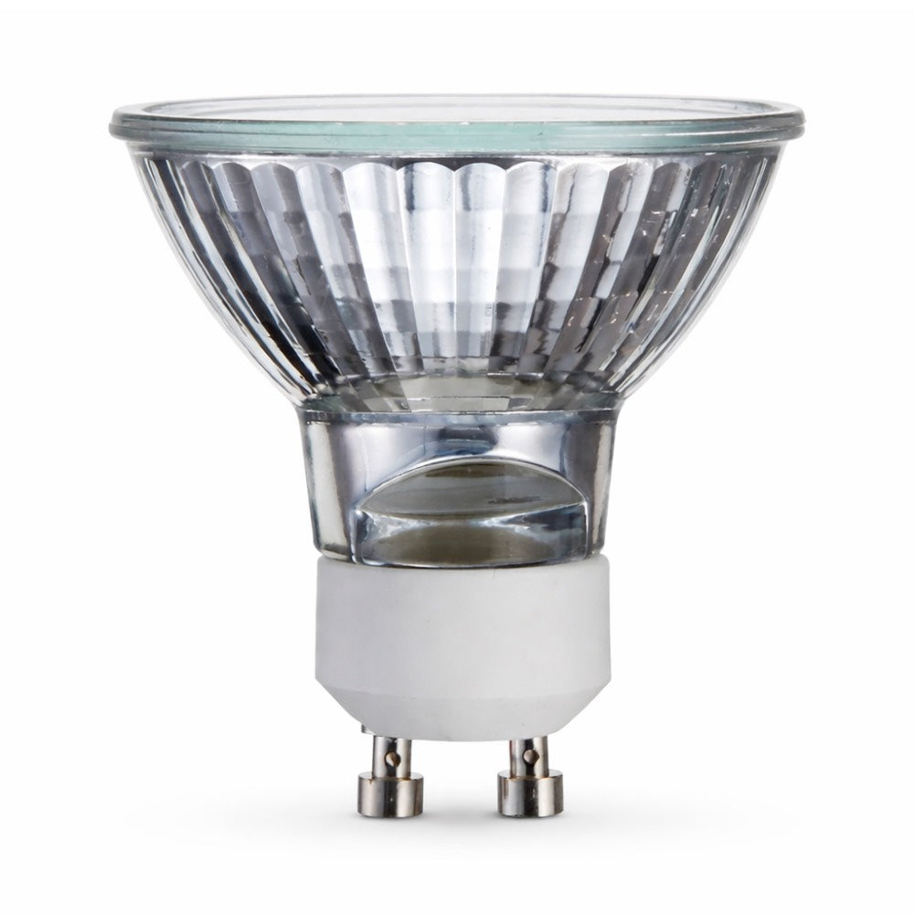 GU10 Halogen Spotlight Bulb 240V – 50W – Wide Beam Reflector (Warm White) – Multi Pack Options