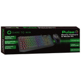 GameMax Pulse RGB USB LED Gaming Keyboard & Mouse Set