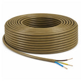 Gold Lighting Cable Flex | Electrical Lighting Cable – 3 Core 0.5mm / 0.75mm