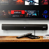 Groov-e Soundbar75 Bluetooth TV Soundbar with USB Playback & Remote – 30W RMS