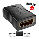 HDMI 2.0 Female to Female Coupler – 4K HDMI Cable Joiner Connector