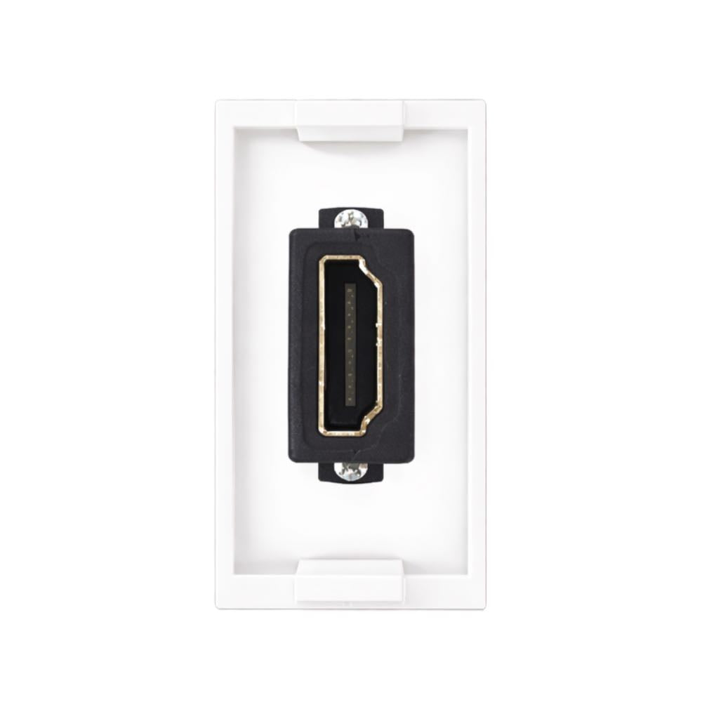 HDMI AV Pass-Through Module for Modular Wall Plates