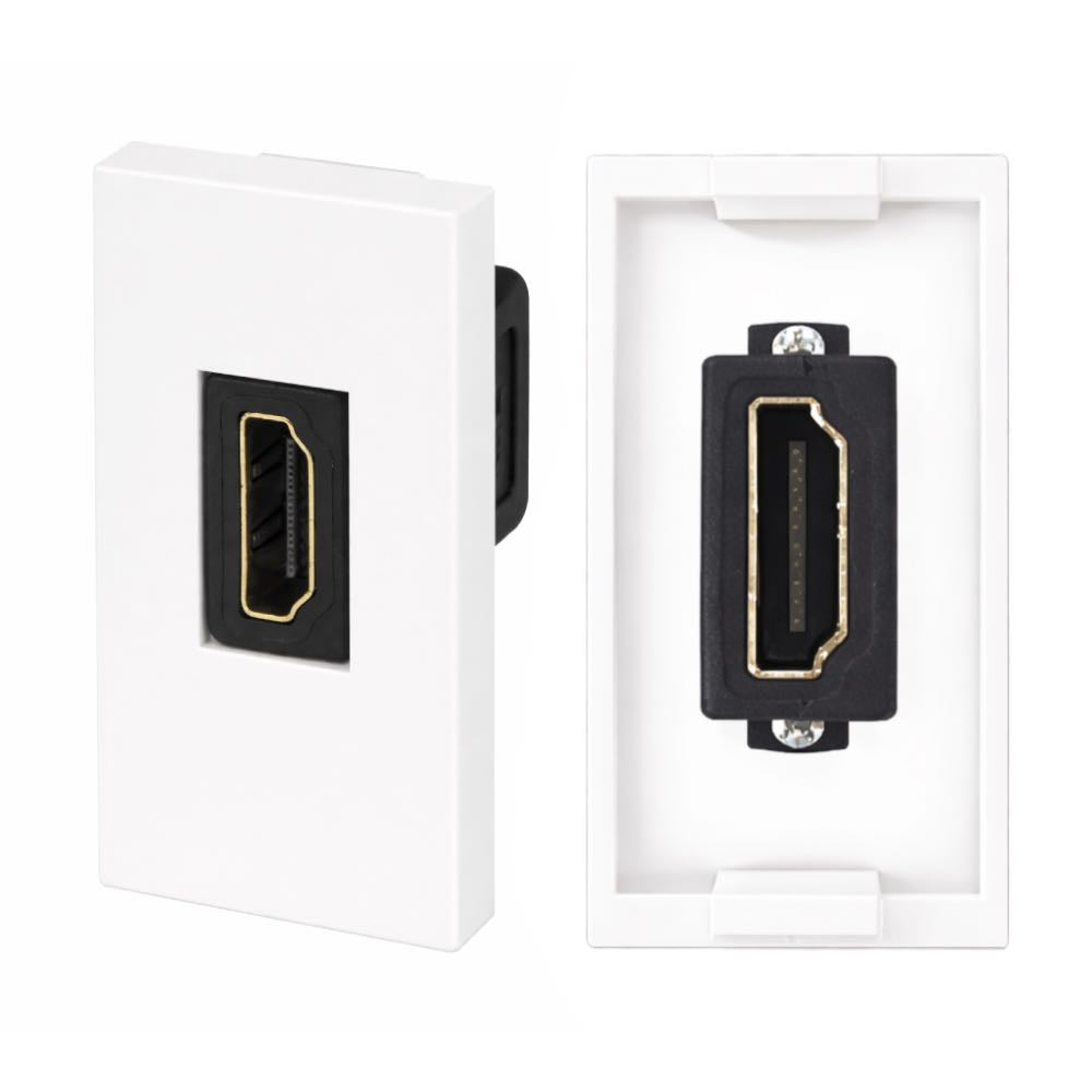 HDMI AV Pass-Through Module for Modular Wall Plates