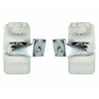 Home Cinema Tilt & Swivel Speaker Wall Mounts (Pair) in White