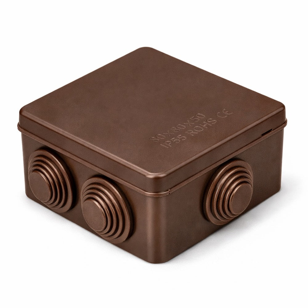 IP55 Waterproof Outdoor Electrical Junction Box Cable Connection Enclosure