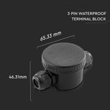 IP66 Waterproof Cable Joiner Junction Box for 2 or 3 Core Cable Connections