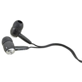 In-Ear Stereo Earphones with Silicone Earbuds & 3.5mm Jack – Black