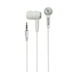 In-Ear Stereo Earphones with Silicone Earbuds & 3.5mm Jack – White