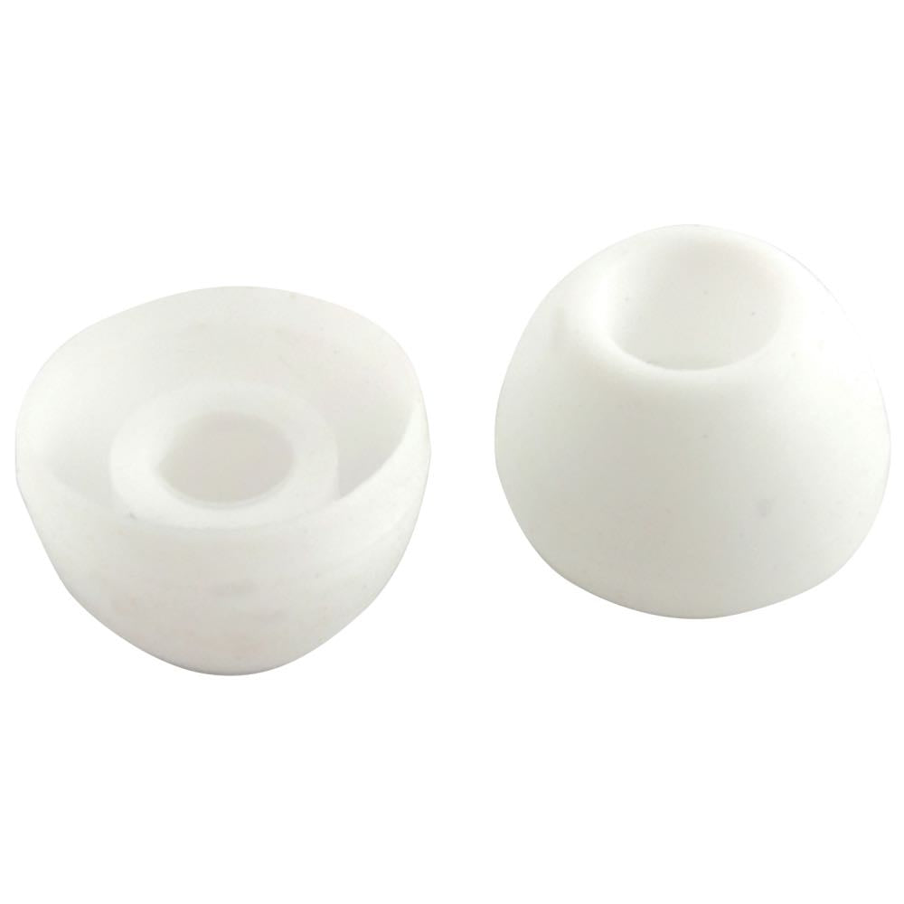 In-Ear Stereo Earphones with Silicone Earbuds & 3.5mm Jack – White