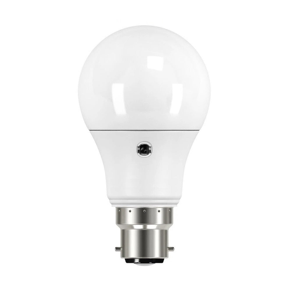 LED Dusk to Dawn Sensor GLS Light Bulb E27 / B22 – 9W 10W – 2700K (Warm White)