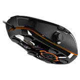LEXIP NP93 Neptunium Alpha Wired Precision Control LED Gaming Mouse with Thumb Joystick