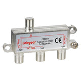 Labgear 3-Way Wideband RF Splitter – TV, Satellite, Sky & Broadband (5–2400MHz)
