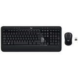 Logitech Advanced Combo Wireless Keyboard & Mouse Multimedia Deskset (UK Layout)