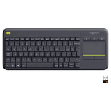Logitech K400 Plus Wireless Touch Keyboard – All-in-One Media Control