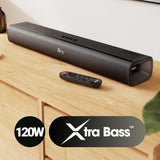 MAJORITY Naga 60 Bluetooth TV Soundbar with Built-In Subwoofer & HDMI ARC