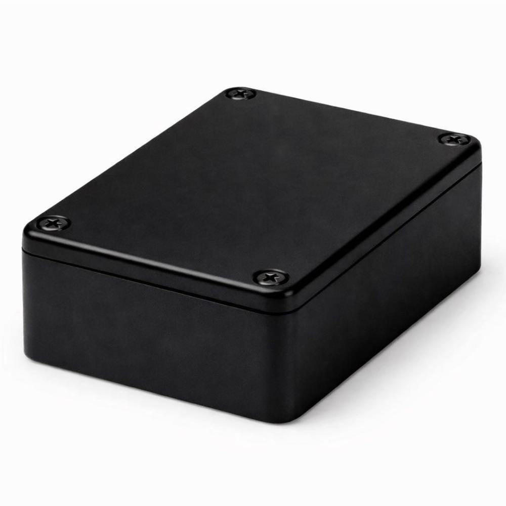 ABS Plastic Electronics Project Enclosure Box – Black – Multiple Sizes