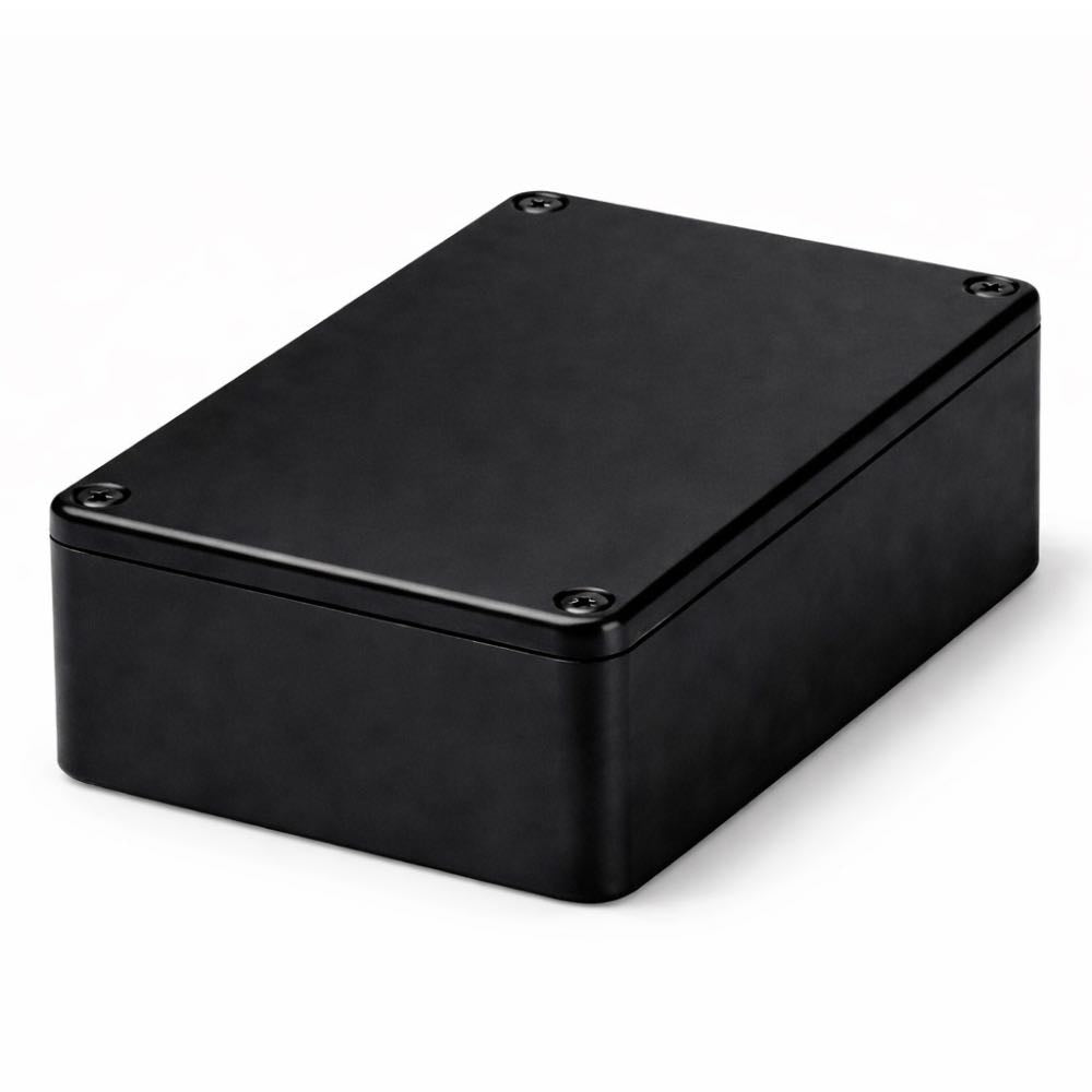 ABS Plastic Electronics Project Enclosure Box – Black – Multiple Sizes