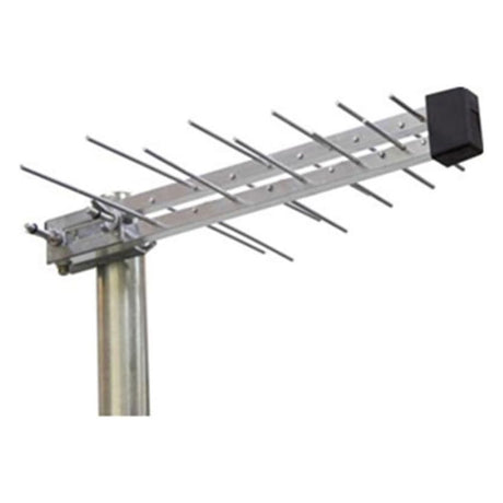 Mini Compact Digital Freeview Log Aerial, LTE/4G Protected. Ideal for All types of Aerial Installations Home, Flat, Caravan, Truck, Motor-Home, Boat