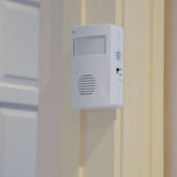 Motion Sensing Visitor Chime with 120° Detection & 8m Range