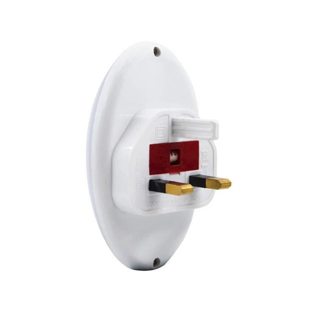 Motion Sensor Plug-In Night Light – Dusk to Dawn LED – Soft White Comfort Glow