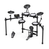 NUX DM-210 Digital Drum Kit with USB, MIDI, Bluetooth, Mesh Pads & Drum Coach
