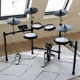 NUX DM-310 Digital Drum Kit with Dual-Zone Mesh Pads, USB Audio & Bluetooth