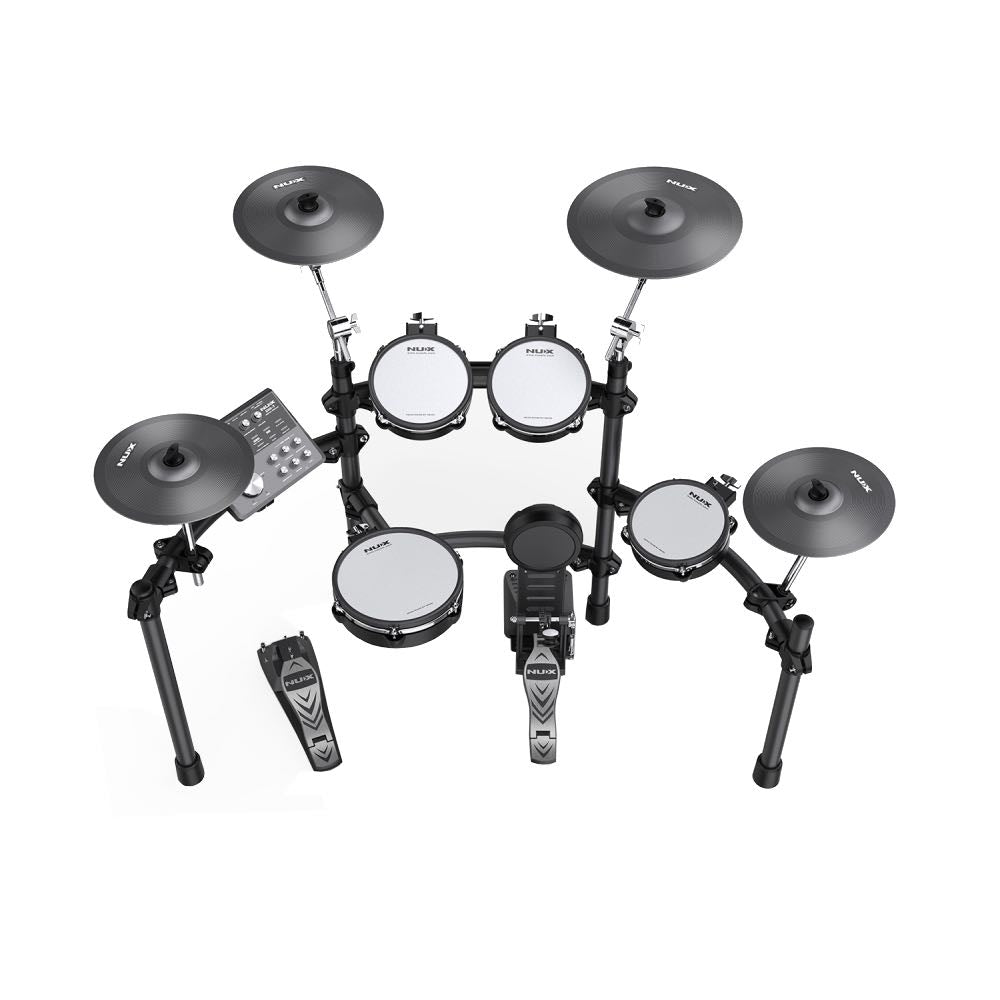 NUX DM-7X Expert Digital Drum Kit with Remo® Heads & Multi-Zone Triggering