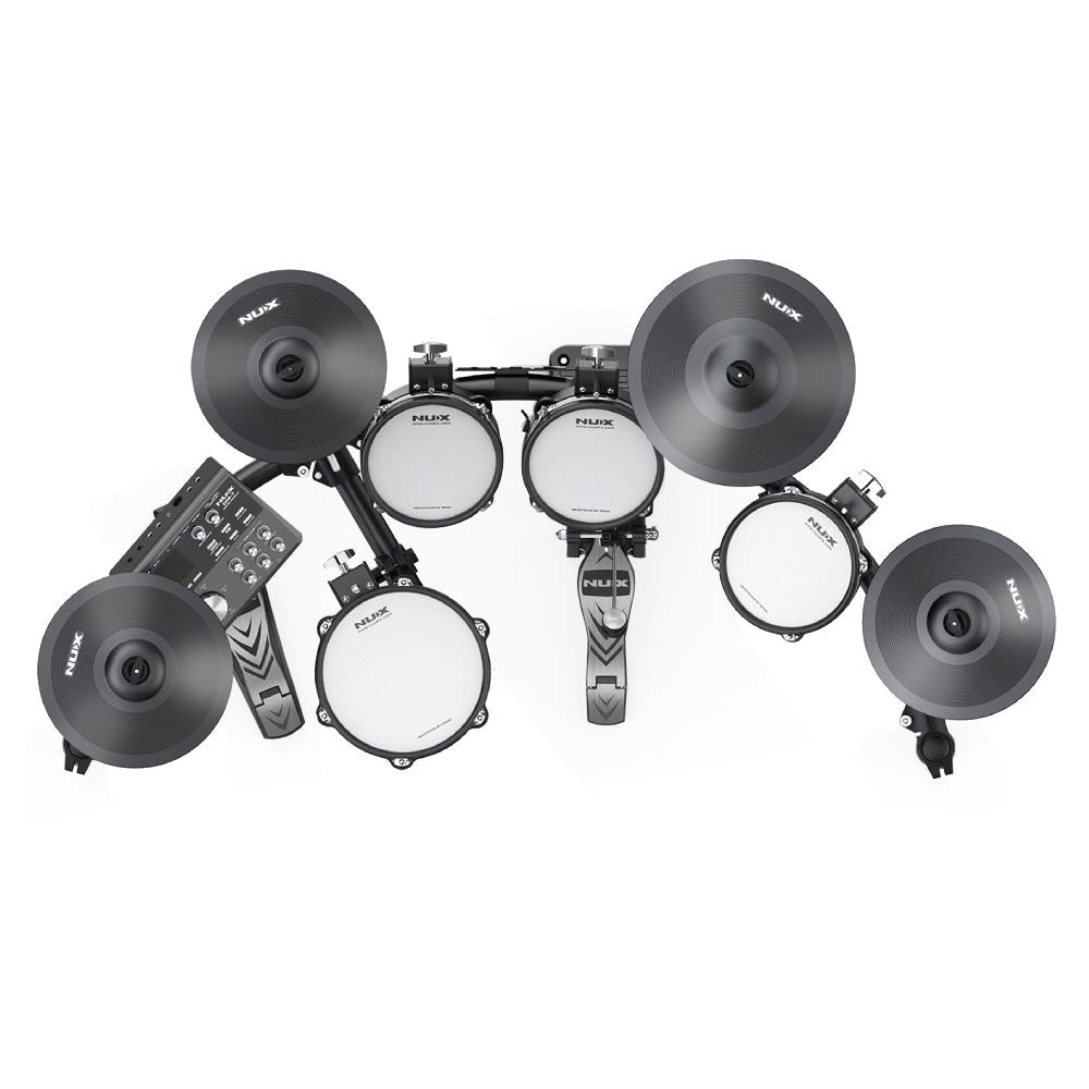 NUX DM-7X Expert Digital Drum Kit with Remo® Heads & Multi-Zone Triggering