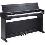 NUX NCK-330 88-Key Upright Full-Size Digital Piano with USB Audio & Bluetooth – Black