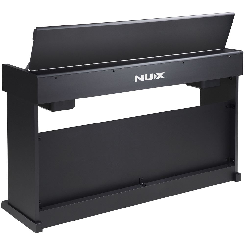 NUX NCK-330 88-Key Upright Full-Size Digital Piano with USB Audio & Bluetooth – Black