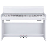 NUX NCK-330 88-Key Upright Full-Size Digital Piano with USB Audio & Bluetooth – Black
