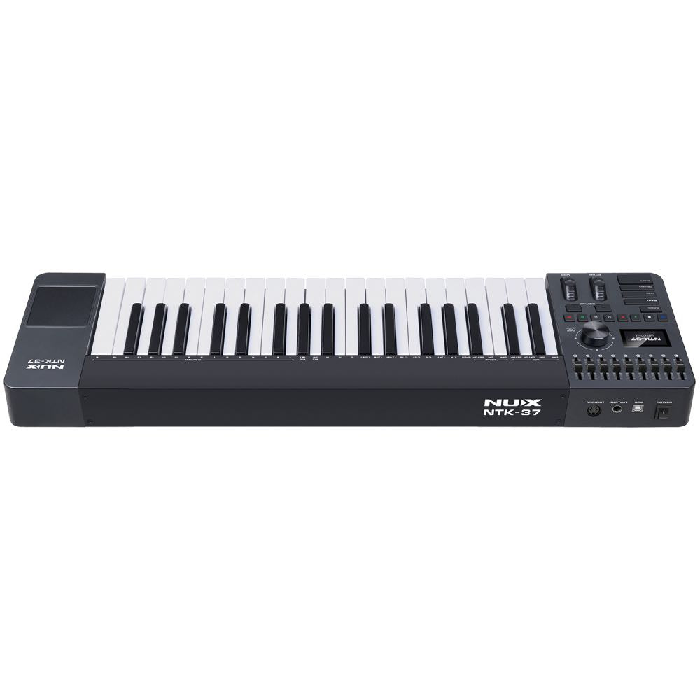 NUX NTK-Series 37-Key USB MIDI Control Keyboard – FREE Cubase LE (Included)